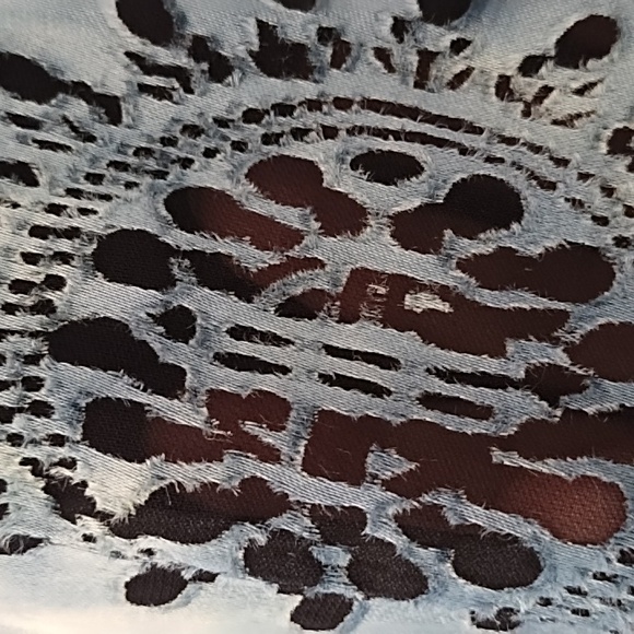 Citron Santa Monica rayon and silk tunic top size xl - Picture 9 of 9